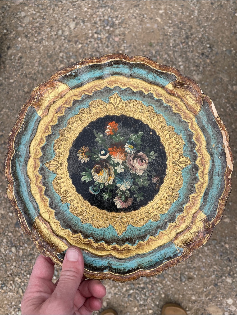 Florentine Wooden Decorative Tray